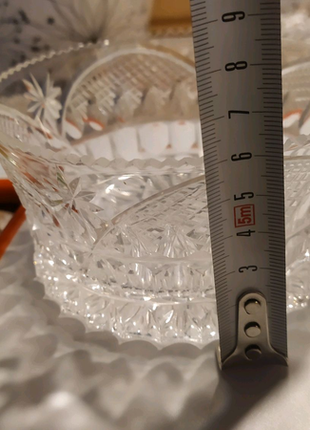 Кришталеві вази-пиалочки