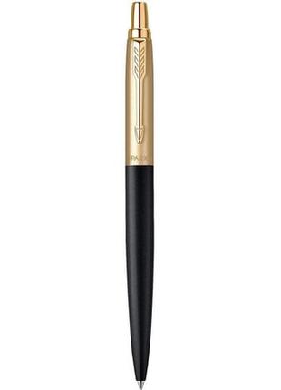 Ручка кулькова parker jotter 17 xl matt black & gold