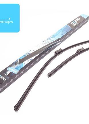 Щітки склоочисника (двірники) volkswagen caddy 2004-/ touran 2003-2006, кт 2 шт, (wa400550)