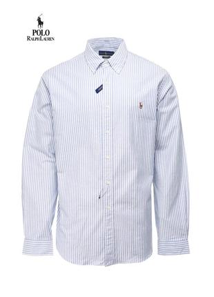 Чоловіча  нова сорочка ralph lauren stretch oxford оригінал [  xxl ]