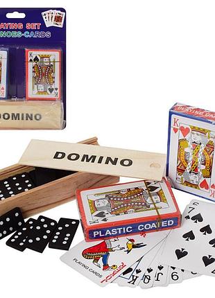 Игровой набор домино и карты a140