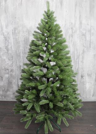 Лита ялинка "буковельська" зелена (искуственная литая елка)