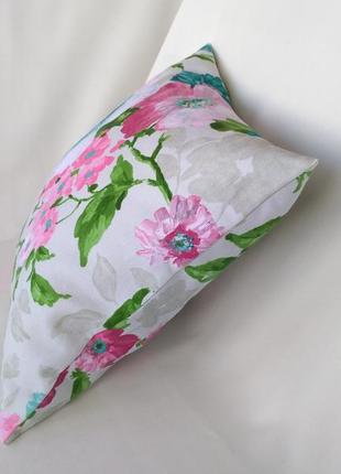 Декоративна подушка "яблуневий цвіт", 40 см х 40 см2 фото