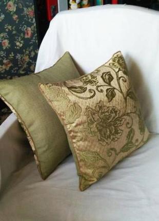 Декоративна подушка "квіткові візерунки", 40 см х 404 фото