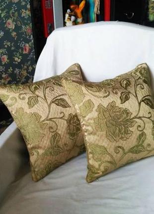 Декоративна подушка "квіткові візерунки", 40 см х 406 фото
