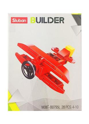 Детский конструктор транспорт sluban m38-b0795, транспорт, фигурка (m38-b0795l)