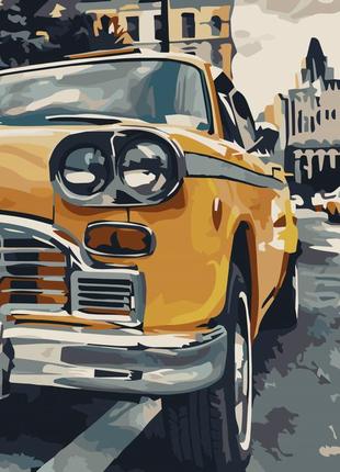 Картина по номерам. art craft "особране таксі" 40*40 см 10518-ас