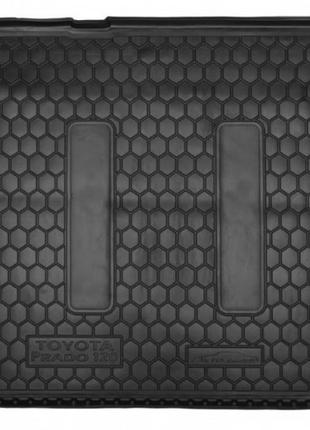 Килимок в багажник toyota land cruiser 120 (prado) /7 місць/ (тойота ленд крузер 120) 111400 avto-gumm