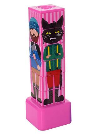 Детская игрушка калейдоскоп 9422a, 17 см (розовый)