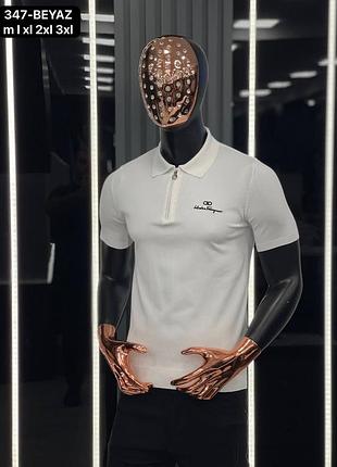 Поло на молнии