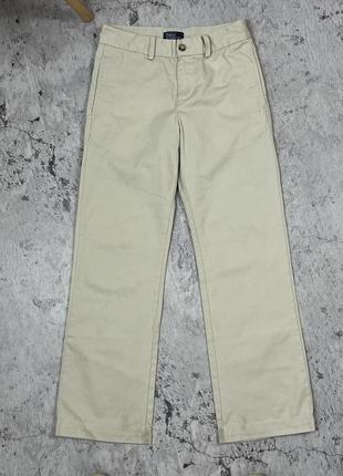 Штаны брюки чиносы polo ralph lauren бежевые10 фото