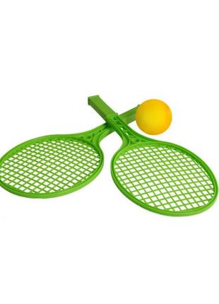 Игровой набор для игры в теннис технок 0373txk (зеленый)