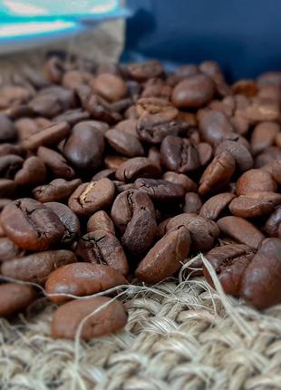 Кава в зернах 100% арабіка ефіопія сідамо gr.4 свіжого обсмаження 1 кг