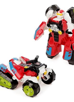 Іграшковий трансформер 675-9 робот +квадроцикл (червоний)