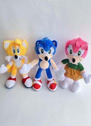 Сонік, шэдоу, сільвер, майлз прауєр, ехідна наклз, ємі роуз