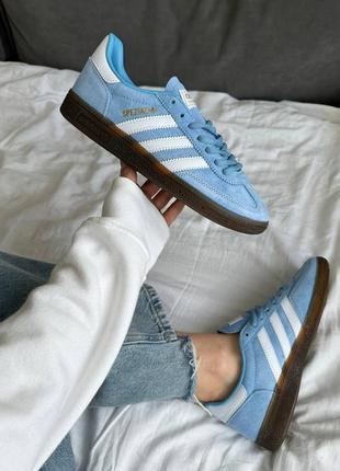 Кеды женские adidas spezial handball blue 36-412 фото