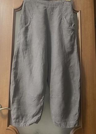 Oska (3) брюки из льна2 фото