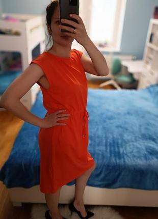 Коралове базове плаття c&a, розмір s, біокотон
