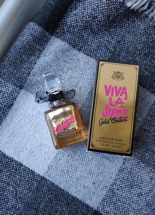 Juicy couture viva la juicy gold couture 30 мл4 фото