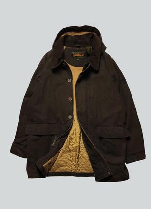 Timberland vintage 90s очень плотная тяжелая винтажная куртка парка как рабочая