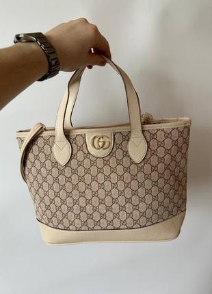 Сумка gucci bag beige, шоппер