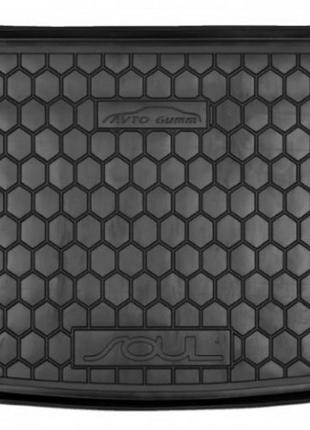 Килимок в багажник kia soul (2014-) верхня полиця (з органайзер.) (кіа соул) 111262 avto-gumm