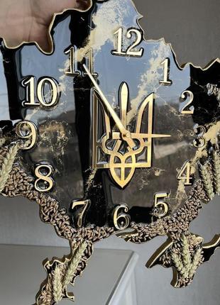 Часы украина , епоксидная смола часы , часы из эпоксидки3 фото