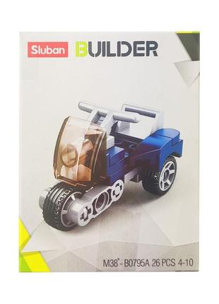 Детский конструктор транспорт sluban m38-b0795, транспорт, фигурка (m38-b0795a)