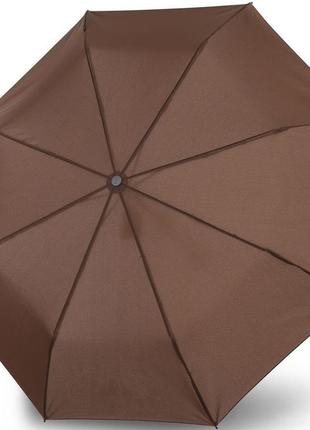 Мужской зонт автомат knirps коричневый