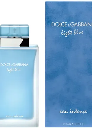 Dolce&amp;gabbana light blue eau intense1 фото