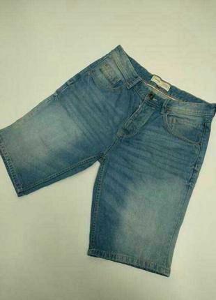 Плотные джинсовые шорты размера l