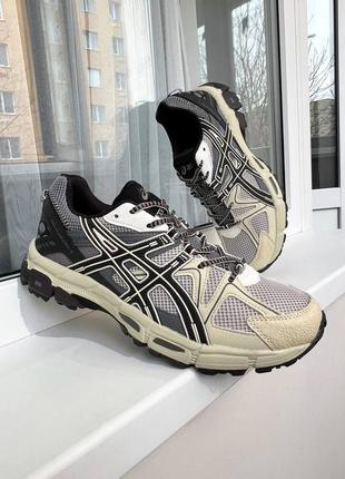 Asics asics gel-kahana 8 grey beige4 фото