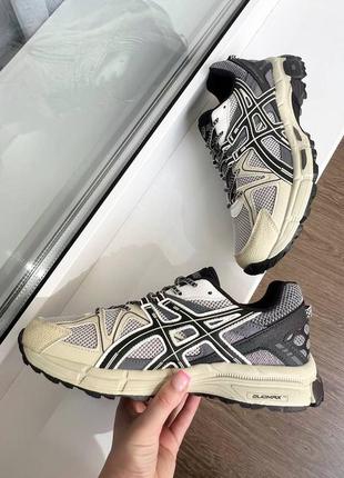 Asics asics gel-kahana 8 grey beige6 фото