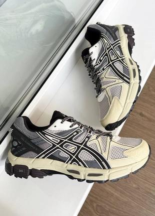 Asics asics gel-kahana 8 grey beige2 фото