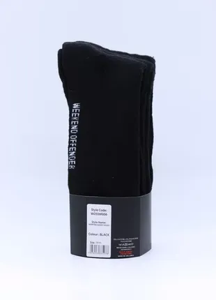 Носки weekend offender sporting goods sports socks black