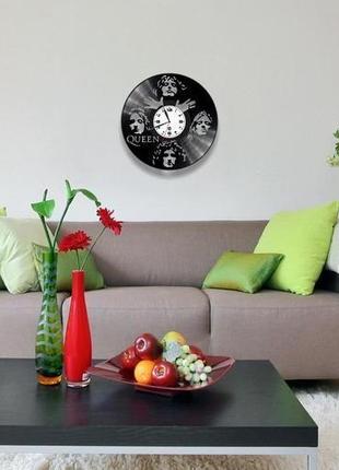 Queen. настенные часы из виниловых пластинок (грампластинок). уникальный подарок!