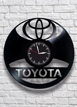 Toyota. настенные часы из виниловых пластинок (грампластинок). уникальный подарок!1 фото