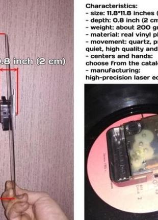 Toyota. настінні годинники з вінілових платівок (грамплатівок). унікальний подарунок!3 фото