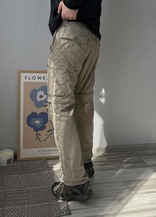 Мужские треккинговые карго трансформеры колумсия штаны брюки 2в1 шорты columbia