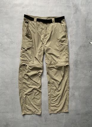 Мужские треккинговые карго трансформеры колумсия штаны брюки 2в1 шорты columbia3 фото