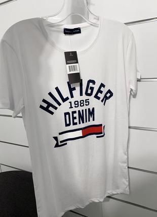 Футболка tommy hilfiger біла