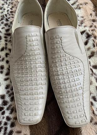 Летние туфли кожа