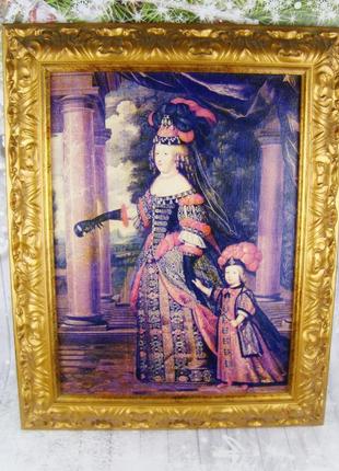Изысканная картина, холст. германия.