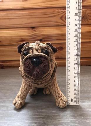 Интерьерная игрушка мопс