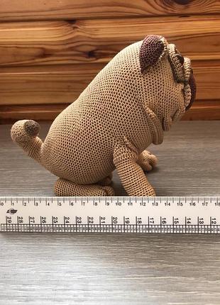 Интерьерная игрушка мопс