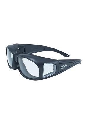 Очки защитные с уплотнителем global vision outfitter (clear) anti-fog, прозрачные