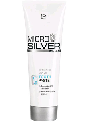 Зубна паста microsilver plus lr1 фото