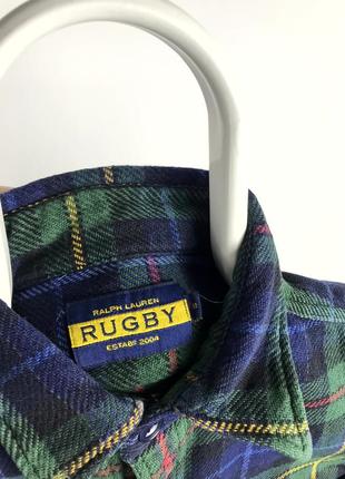 Плотная рубашка polo ralph lauren rugby3 фото