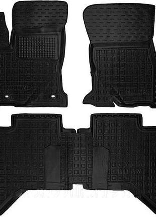 Полиуретановые коврики toyota hilux (2015>) 11573 avto-gumm (toyota хайлюкс)