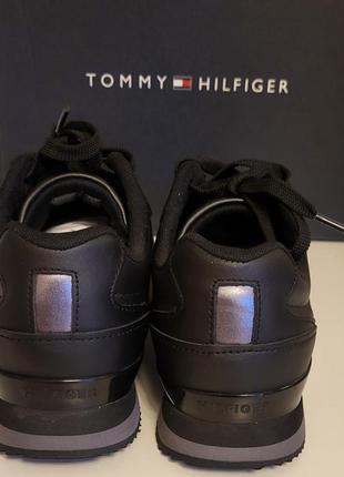 Tommy hilfiger 39 кожаные кроссовки4 фото